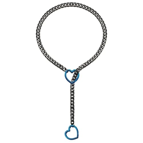 ZXBNVC Herzförmige Halskette, Persönlichkeit, Punk-Rock, kubanischer langer Kettenring, verschiebbarer Damen-Choker, Einstellbar, Zirkonia ZXBNVC Herzförmige Halskette, Persönlichkeit, Punk-Rock, kubanischer langer Kettenring, verschiebbarer Damen-Choker, Einstellbar, Zirkonia von ZXBNVC