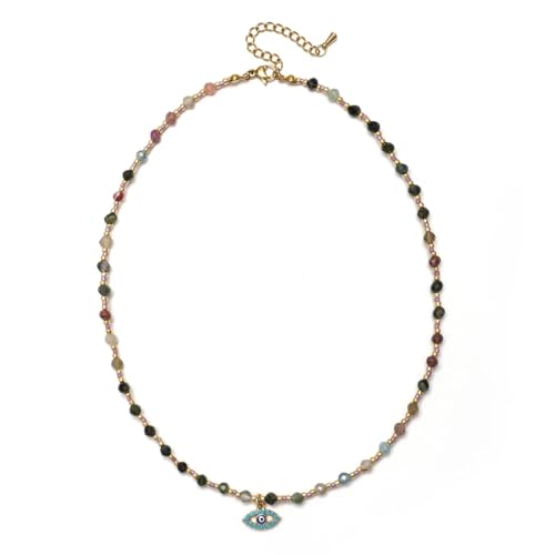 ZXBNVC Kleine und niedliche Halskette mit Anhänger für Damen, Perlen-Halsband, Schmuckzubehör, modische Halskette für den täglichen Gebrauch, Einstellbar, Zirkonia ZXBNVC Kleine und niedliche Halskette mit Anhänger für Damen, Perlen-Halsband, Schmuckzubehör, modische Halskette für den täglichen Gebrauch, Einstellbar, Zirkonia von ZXBNVC