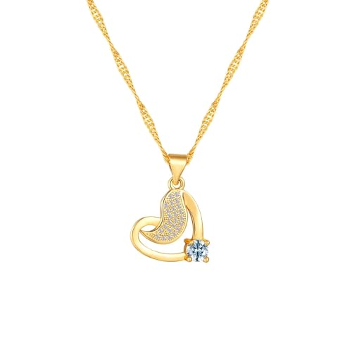 ZXBNVC Kreative hohle herzförmige Halskette für Damen, leicht, luxuriös, exquisiter Hochzeitsschmuck, Einstellbar, Zirkonia ZXBNVC Kreative hohle herzförmige Halskette für Damen, leicht, luxuriös, exquisiter Hochzeitsschmuck, Einstellbar, Zirkonia von ZXBNVC