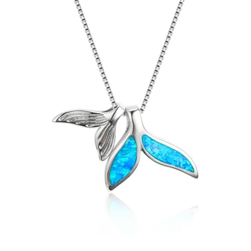 ZXBNVC Modeschmuck Blumen-Halskette für Damen, Accessoires, Party, Mädchen, niedlicher blauer Anhänger, Einstellbar, Zirkonia ZXBNVC Modeschmuck Blumen-Halskette für Damen, Accessoires, Party, Mädchen, niedlicher blauer Anhänger, Einstellbar, Zirkonia von ZXBNVC