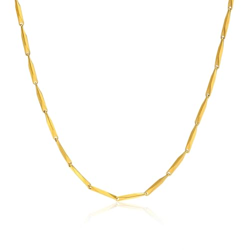 ZXBNVC Modeschmuck Melonensamen-Kette, glänzende S-Form, Kettenanhänger, modische Halskette für den täglichen Gebrauch ZXBNVC Modeschmuck Melonensamen-Kette, glänzende S-Form, Kettenanhänger, modische Halskette für den täglichen Gebrauch von ZXBNVC