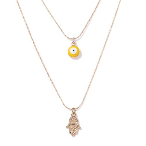 ZXBNVC Modische Halskette mit Anhänger, Hochzeit, Party, weiblicher Schmuck für Frauen und Mädchen, Freundschaft, Einstellbar, Zirkonia ZXBNVC Modische Halskette mit Anhänger, Hochzeit, Party, weiblicher Schmuck für Frauen und Mädchen, Freundschaft, Einstellbar, Zirkonia von ZXBNVC