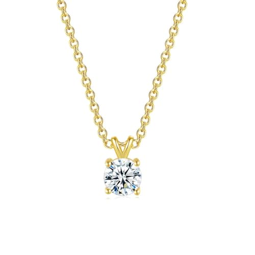 ZXBNVC Runde Halskette mit Anhänger, für Damen, modisch, Hochzeit, Schlüsselbein, Schmuck-Zubehör, Einstellbar, Zirkonia ZXBNVC Runde Halskette mit Anhänger, für Damen, modisch, Hochzeit, Schlüsselbein, Schmuck-Zubehör, Einstellbar, Zirkonia von ZXBNVC
