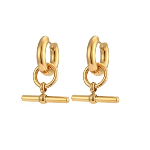 ZXBNVC Schlichtes Design T-Form Anhänger Halskette für Frauen Mädchen Damen Schmuck, Einstellbar, Zirkonia ZXBNVC Schlichtes Design T-Form Anhänger Halskette für Frauen Mädchen Damen Schmuck, Einstellbar, Zirkonia von ZXBNVC