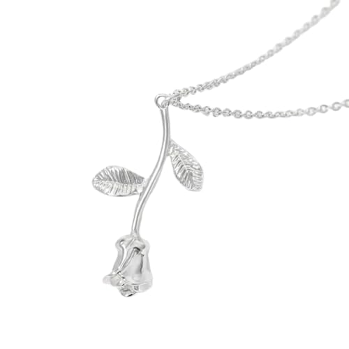 ZXBNVC Statement-Halskette mit rosafarbenen Rosen für Damen, übergroß, Bohemian-Schmuck, Einstellbar, Zirkonia ZXBNVC Statement-Halskette mit rosafarbenen Rosen für Damen, übergroß, Bohemian-Schmuck, Einstellbar, Zirkonia von ZXBNVC