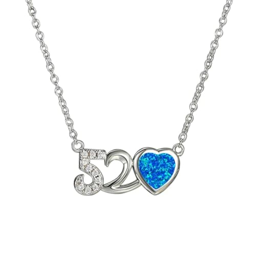 ZXBNVC Süßer Elch-Anhänger für Damen, Accessoires, Party, Mädchen, Mode, Blau, Einstellbar, Zirkonia ZXBNVC Süßer Elch-Anhänger für Damen, Accessoires, Party, Mädchen, Mode, Blau, Einstellbar, Zirkonia von ZXBNVC