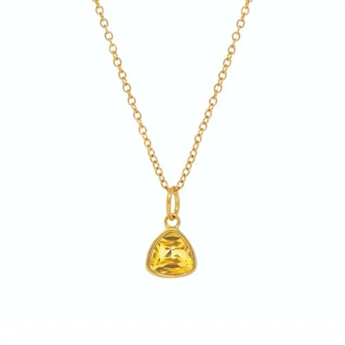 ZXBNVC Zarter Anhänger, bunte Halskette für Damen, junge Mädchen, Party-Schmuck, stapelbar, exquisit, vielseitig, Einstellbar, Zirkonia ZXBNVC Zarter Anhänger, bunte Halskette für Damen, junge Mädchen, Party-Schmuck, stapelbar, exquisit, vielseitig, Einstellbar, Zirkonia von ZXBNVC