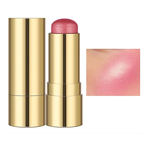 1 x Blush Stick Gesicht Make-up Highlighter Lidschatten Rouge Werkzeug Wange Schatten Aufhellung Kosmet Langlebig Wasserdicht E5D2 von ZXCVWWE