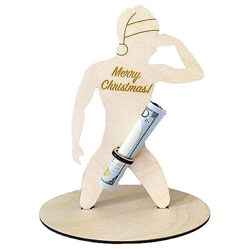 Geld Halter Gravur Schreibtisch Ornament Desktop 3D Lustige Amerikanischen Schlüssel Weihnachten Dekorationen Halter Stil Urlaub Frohe K9Q2 von ZXCVWWE