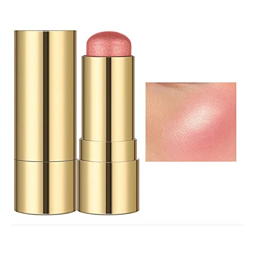 Hochglanz-Rouge-Stick Creme Blusher Blending Wasserdicht Cheek Multifunktionale Lip Up Make P3W5 Langanhaltende Stick Eye Frauen Beauty von ZXCVWWE