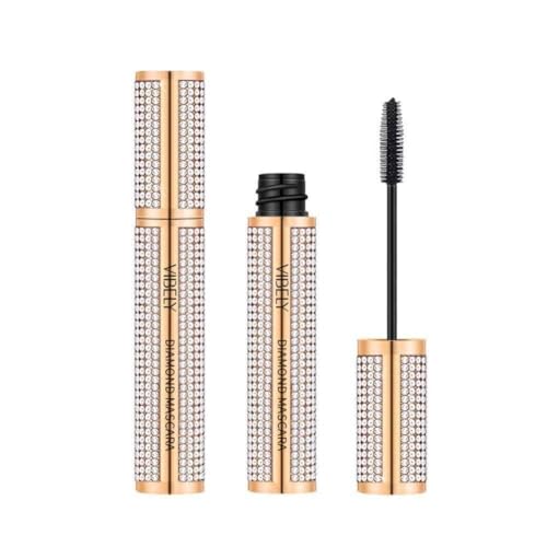 Mascara Verlängert Wimpern Wasserdichte Seide Frauen Faser Mascara Verlängerung Kosmetik 4d Lash A8a3 Anhaltende Make-Up Schwarz Farbe von ZXCVWWE