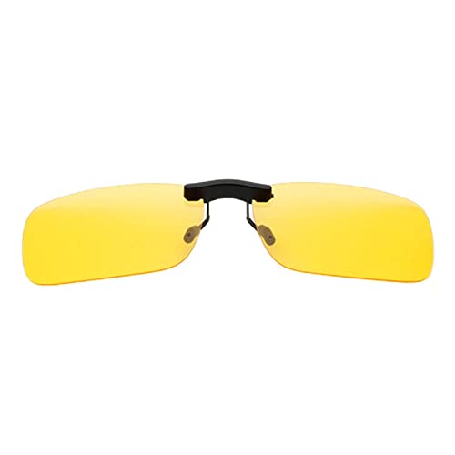 ZXCVWWE 1pc Unisex Polarized Clip On Driving Glasses Sonnenbrillen Vision Vision Sonnenbrillen UV400 Driving G9S8 Lens Clip Day Night Riding von ZXCVWWE