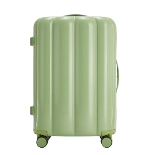 ZXHNB Trolley-Koffer Gepäck, Multifunktionaler Studenten-Trolley-Koffer, Kurzstrecken-Reisekoffer, Passwort-Koffer for Herren Reisekoffer (Color : Green, Size : A) von ZXHNB