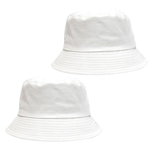 ZXJLWR Fischerhut Herren, 2 Einfache Und Einzigartige Fischerhut, Modische Und Exquisite Fischerhut Herren, Geeignet FüR Sonnenschutz, Gesichtsformung Und Modisch Und Vielseitig von ZXJLWR