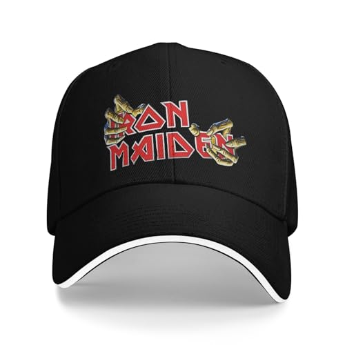 Modische Retro Rock Iron Band Baseballkappe Mode Maidened Hüte Unisex Polyester Hüte Cap Workouts Ausgehende Artikel für Reisende Modische Retro Rock Iron Band Baseballkappe Mode Maidened Hüte Unisex Polyester Hüte Cap Workouts Ausgehende Artikel für Reisende von ZXMDJHJ