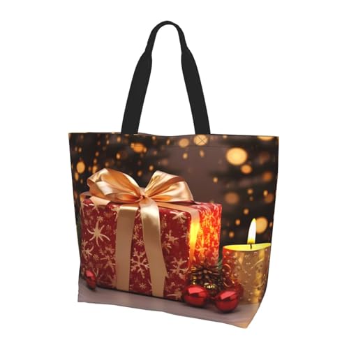 ZXMDZTSS Christmas Box – Print Damen Große Tragetasche Wasserabweisend Leicht Für Einkaufen Arbeit Pendeln ZXMDZTSS Christmas Box – Print Damen Große Tragetasche Wasserabweisend Leicht Für Einkaufen Arbeit Pendeln von ZXMDZTSS