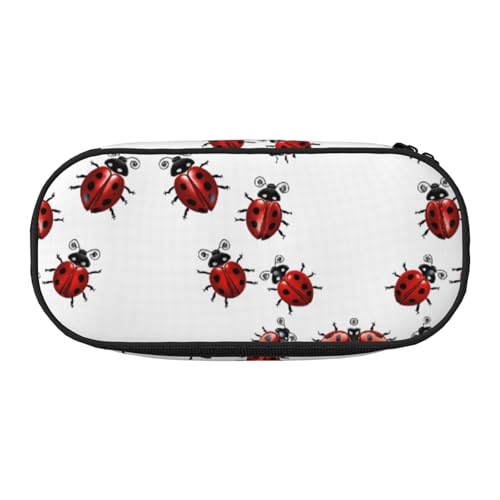 ZXMDZTSS Großes Federmäppchen mit Fächern und Reißverschluss, Premium-Oxford-Stoff, für Schule, Büro, Reisen, Organizer für Studenten, Künstler, Schwarz , Einheitsgröße, Gepäckanhänger von ZXMDZTSS