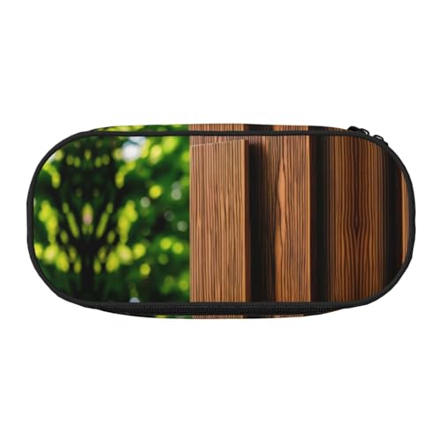 ZXMDZTSS Großes Federmäppchen mit Fächern und Reißverschluss, Premium-Oxford-Stoff, für Schule, Büro, Reisen, Organizer für Studenten, Künstler, Schwarz , Einheitsgröße, Gepäckanhänger von ZXMDZTSS