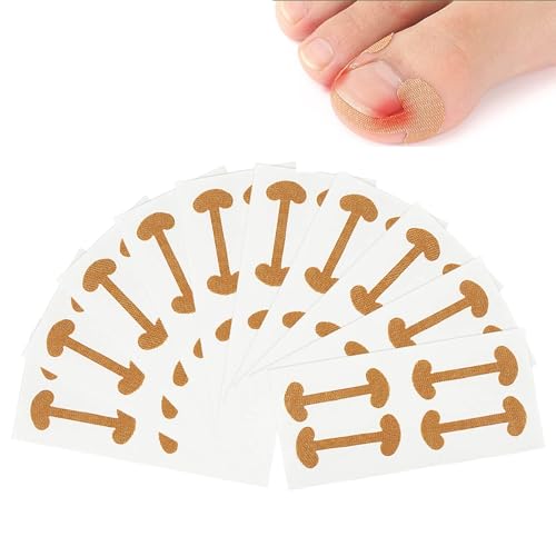 40 Stück Eingewachsene Zehennägel,Eingewachsener Zehennagel,Nagelspange Fußnägel,Eingewachsene Zehennägel Aufkleber,Nagelspange,Für Eingewachsene Zehennägel und Nagelklammern von ZXNJA