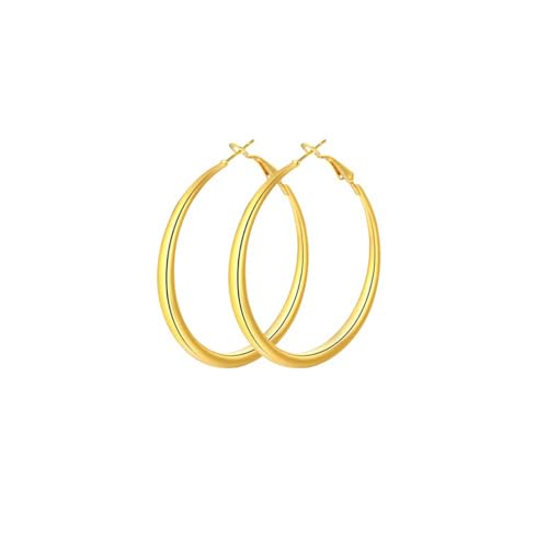 Goldene Ohrringe, hypoallergen und leicht, das beste Geschenk für Mütter und beste Freundinnen  Goldene Ohrringe, hypoallergen und leicht, das beste Geschenk für Mütter und beste Freundinnen  von ZXfad