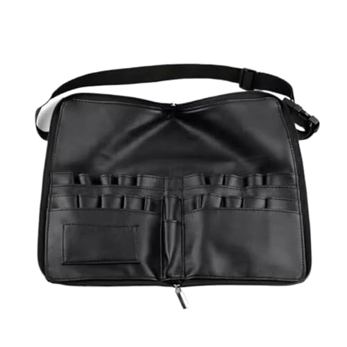 Friseur Tasche Friseurtasche for Friseure, Scheren- und Kammtasche, Hüfttasche, Halter, Haarschneidetasche, Zubehör, Leder, Hüfttasche, Organizer Fur Friseure(Rose Red) von ZYAGH