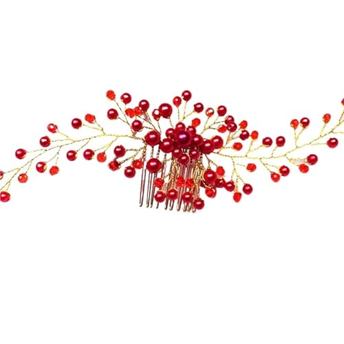 Hochzeits-Stirnband 2 Stück Braut Haarkamm Hochzeitskleid Haarschmuck Clip Perlenschmuck Braut Kopfschmuck Ornamente for Frauen FüR Die Dekoration Hochzeits-Stirnband 2 Stück Braut Haarkamm Hochzeitskleid Haarschmuck Clip Perlenschmuck Braut Kopfschmuck Ornamente for Frauen FüR Die Dekoration von ZYAYNG