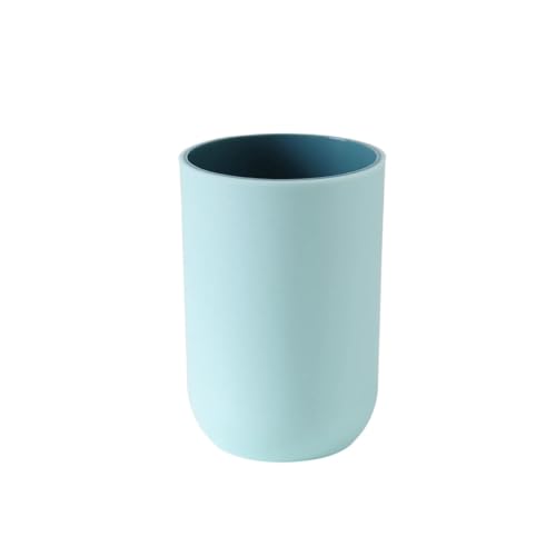 ZYAYNG Zahnbecher 3 stücke Multifunktions Waschen Zahn Tasse Mundwasser Bad Becher Zahnbürste Zahnpasta Reise Wasser Zubehör FüR ZahnbüRsten(Blue) von ZYAYNG