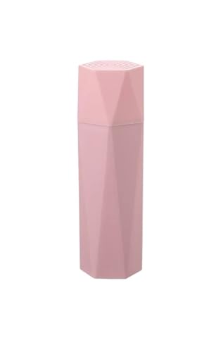 ZYAYNG Zahnbecher 3 stücke Zahn Tasse Reise Tragbare Zahnbürste Bad Zahnpasta Halter Lagerung Fall Box Organizer Toiletten FüR ZahnbüRsten(Pink) von ZYAYNG