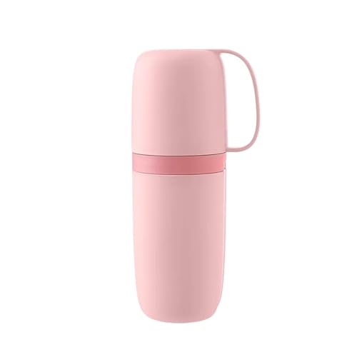 Zahnbecher 3 Stück Reise-Zahnbürstenbecher, Mundspülbecher, praktischer Zahnbürsten-Organizer for zu Hause, einfache Zahnbürstenbecher FüR ZahnbüRsten(Pink) von ZYAYNG