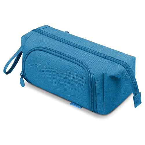 ZYB Große Kapazität Federmäppchen mit Fächer, Federtasche Mäppchen Stifte Etui Pencil Case,Schulmäppchen Mäppchen Teenager/Federmappe Erwachsene für Schule Büro Jungen Mädchen Lehrer Geschenk-Teal ZYB Große Kapazität Federmäppchen mit Fächer, Federtasche Mäppchen Stifte Etui Pencil Case,Schulmäppchen Mäppchen Teenager/Federmappe Erwachsene für Schule Büro Jungen Mädchen Lehrer Geschenk-Teal von ZYB