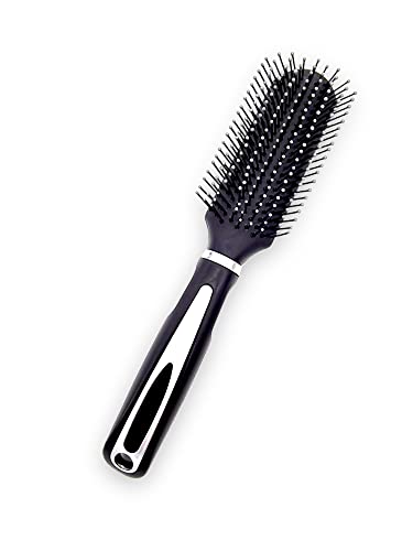 ZYBUX - Haarbürste für Damen und Herren, Pinsel mit Kugelspitze für nasses, kurzes, lockiges und glattes Haar, Föhnbürste ZYBUX - Haarbürste für Damen und Herren, Pinsel mit Kugelspitze für nasses, kurzes, lockiges und glattes Haar, Föhnbürste von ZYBUX