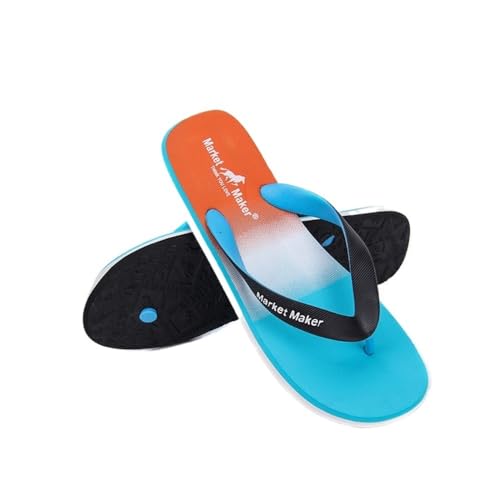 ZYDLMBJL Duschschuhe, Flip-Flops for Herren – Sommer-Strandsport-Sandalen, leicht und bequem(Blue,42 EU) von ZYDLMBJL
