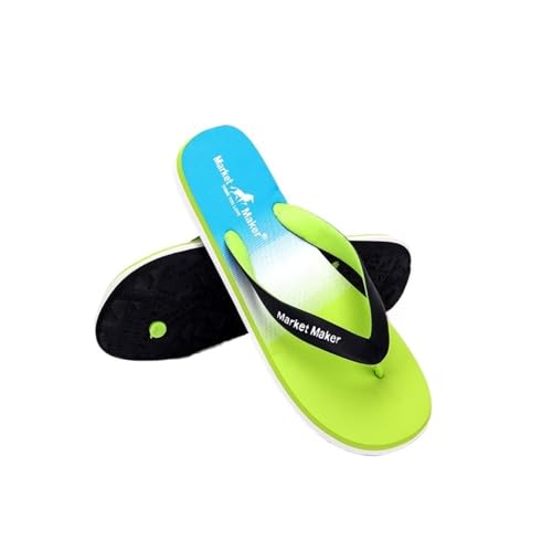 ZYDLMBJL Duschschuhe, Flip-Flops for Herren – Sommer-Strandsport-Sandalen, leicht und bequem(Green,42 EU) von ZYDLMBJL