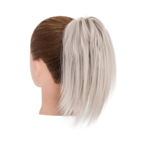 ZYDLMBJL Dutt-Haarteile für Frauen, Flauschige Donut-Haarspange mit Zöpfen for Hochsteckfrisuren(Brown Powder) von ZYDLMBJL