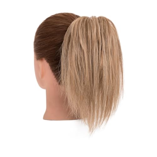 ZYDLMBJL Dutt-Haarteile für Frauen, Flauschige Donut-Haarspange mit Zöpfen for Hochsteckfrisuren(Gold) von ZYDLMBJL