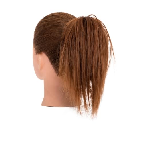 ZYDLMBJL Dutt-Haarteile für Frauen, Flauschige Donut-Haarspange mit Zöpfen for Hochsteckfrisuren(Light Brown) von ZYDLMBJL