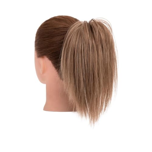 ZYDLMBJL Dutt-Haarteile für Frauen, Flauschige Donut-Haarspange mit Zöpfen for Hochsteckfrisuren(Light Gold) von ZYDLMBJL