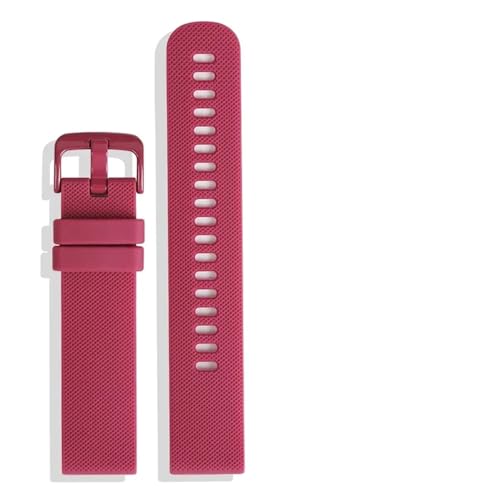 ZYFHYU 20 mm Silikonkautschukarmband for Männer und Frauen, Sport, wasserdichtes Armband, wasserdichte Uhrenarmbänder mit Verschluss zur Verwendung in Uhren(Color 3) von ZYFHYU