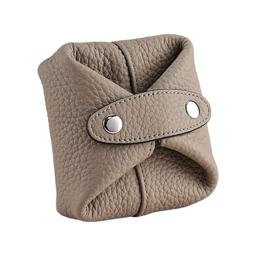 Kleine Münztasche und Halter, multifunktionale Münzgeldbörse, entworfen für Komfort und modische Aufbewahrung, organisiert, kompakt, Reisezubehör, grau, Mass Beauty Kleine Münztasche und Halter, multifunktionale Münzgeldbörse, entworfen für Komfort und modische Aufbewahrung, organisiert, kompakt, Reisezubehör, grau, Mass Beauty von ZYHARUKO