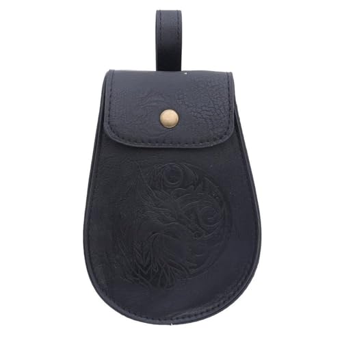 Mittelalter Ritter Kostüm Zubehör Renaissances Leder Gürteltaschen Hüfttasche Halloween Wikinger Kostüm Zubehör Wikinger Zubehör, D, Einheitsgröße, Mass Beauty von ZYHARUKO