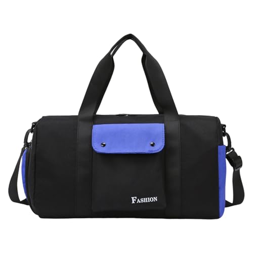 Sporttasche mit großer Kapazität, für Damen und Herren, Reisen über Nacht, mit separaten Nass- und Trockenbereichen, praktische Crossbody-Fitnessstudio für Sport, Schwarz , Mass Beauty Sporttasche mit großer Kapazität, für Damen und Herren, Reisen über Nacht, mit separaten Nass- und Trockenbereichen, praktische Crossbody-Fitnessstudio für Sport, Schwarz , Mass Beauty von ZYHARUKO