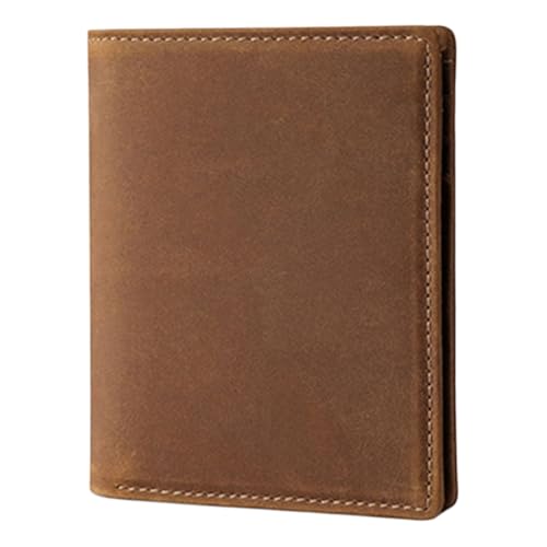 ZYHARUKO Taschen für Damen Herren Geldbörse Kompakte PU Leder Kurze Geldbörsen Blockieren Münzgeldbörsen Multifunktionaler Kartenhalter für Business und Reisen, 02style, M1527 von ZYHARUKO