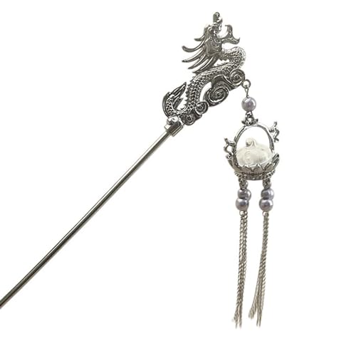 Haarschmuck mit Quasten und langen Quasten, chinesischer Schmuck von ZYKEJJDDAK