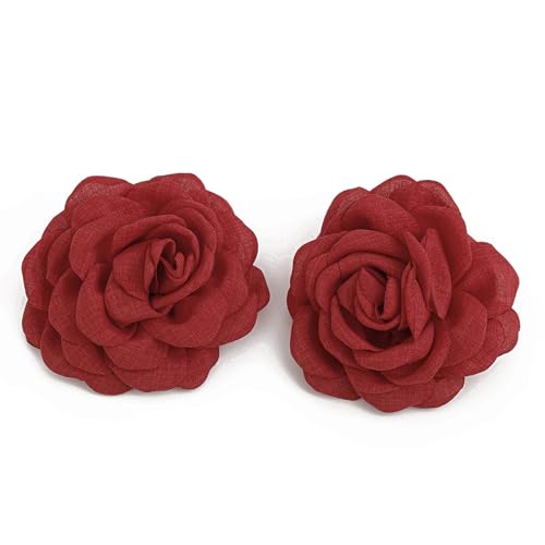 ZYKEJJDDAK Blumen-Anhänger-Accessoire, modischer Blumen-Charm-Schmuck, Blüten-Halskette/Ohrringe für stilvolle Damen-Partys, 5.85x5.85in, Lederwachsfaden + Tuch, Kein Edelstein ZYKEJJDDAK Blumen-Anhänger-Accessoire, modischer Blumen-Charm-Schmuck, Blüten-Halskette/Ohrringe für stilvolle Damen-Partys, 5.85x5.85in, Lederwachsfaden + Tuch, Kein Edelstein von ZYKEJJDDAK