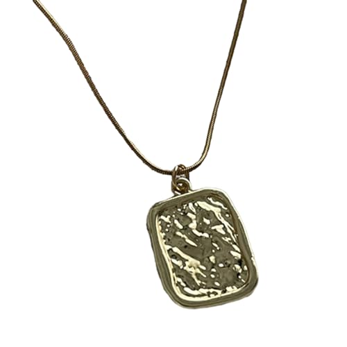 ZYKEJJDDAK Fashion Trend Edelstahl Herz Anhänger Schlüsselbein Kette Temperament Einfach kalt verstellbar Schlangenknochen, 44 cm, Edelstahl, Kein Edelstein von ZYKEJJDDAK