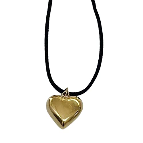 ZYKEJJDDAK Fashion Trend Love Anhänger Schlüsselbeinkette Temperament Einfache Kalt Einstellbare Wachslinie, 4.68x2.73in, Titanstahl + Baumwollseil, Kein Edelstein ZYKEJJDDAK Fashion Trend Love Anhänger Schlüsselbeinkette Temperament Einfache Kalt Einstellbare Wachslinie, 4.68x2.73in, Titanstahl + Baumwollseil, Kein Edelstein von ZYKEJJDDAK