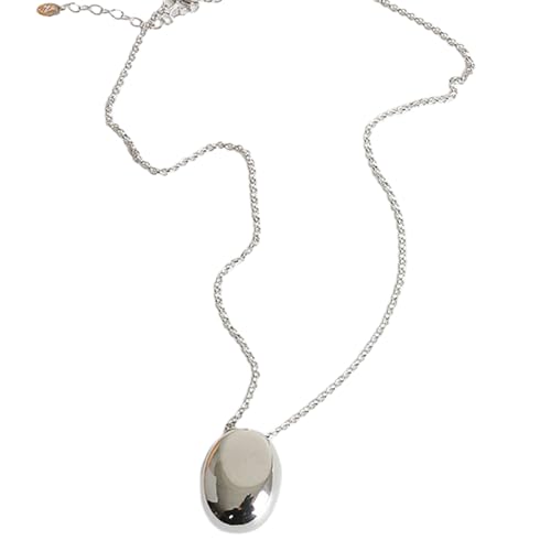 ZYKEJJDDAK Halskette mit Wassertropfen-Anhänger aus Stahl für Damen, Pulloverkette, Halsband, Schlüsselbeinkette, Statement-Schmuck ZYKEJJDDAK Halskette mit Wassertropfen-Anhänger aus Stahl für Damen, Pulloverkette, Halsband, Schlüsselbeinkette, Statement-Schmuck von ZYKEJJDDAK