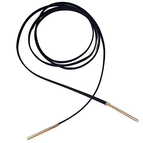 ZYKEJJDDAK Halskette mit langem Seil, Halsband, Halsband, für Damen und Mädchen, Party-Schmuck, 0.4cm155165cm4cm, Samtband, Kein Edelstein von ZYKEJJDDAK
