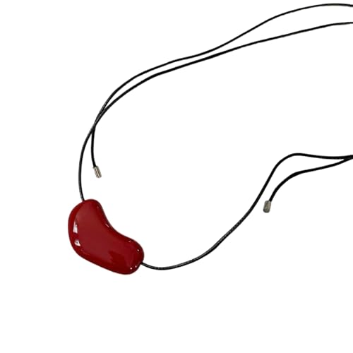 ZYKEJJDDAK Mehrzweck-Halsband, kleines Herz, verstellbare Kette mit stabilem Harz-Anhänger, Zubehör für trendige, 85 cm, Harz, Kein Edelstein ZYKEJJDDAK Mehrzweck-Halsband, kleines Herz, verstellbare Kette mit stabilem Harz-Anhänger, Zubehör für trendige, 85 cm, Harz, Kein Edelstein von ZYKEJJDDAK