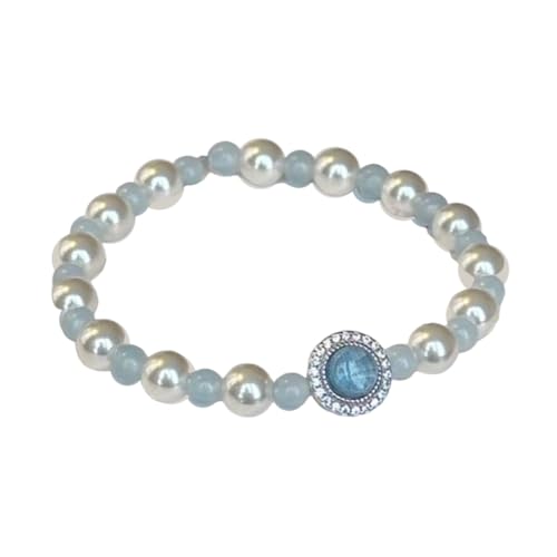 ZYKEJJDDAK Praktisches handgefertigtes Armband mit Aquamarin-Edelsteinen, ideal für modische Frauen, die einen einzigartigen und eleganten Look suchen ZYKEJJDDAK Praktisches handgefertigtes Armband mit Aquamarin-Edelsteinen, ideal für modische Frauen, die einen einzigartigen und eleganten Look suchen von ZYKEJJDDAK
